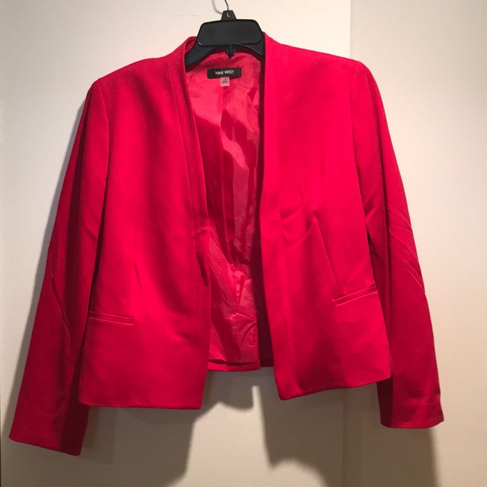 Pink blazer